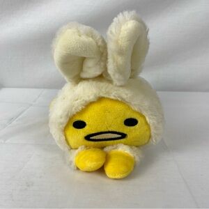 Sanrio Gudetama Bunny Plush 2018 Sanrio Smiles Cream Yellow Easter stuffy